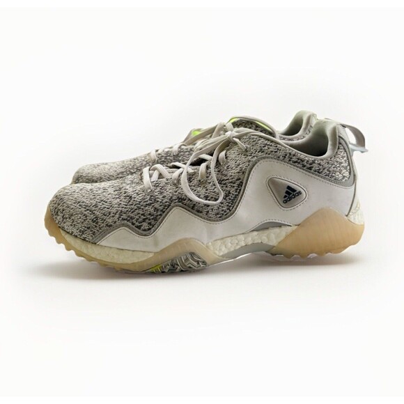 Adidas Men’s Code Chaos 21 Boost Gray Spikeless Golf Shoes FW5613 Size 10 US - Picture 5 of 14